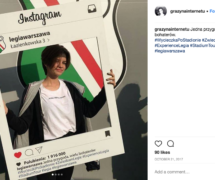 legia warszawa ramka fotoramki ramkifoto ramki selfie wycieczka po stadionie instagram fotoframe insta frame lazienkowska